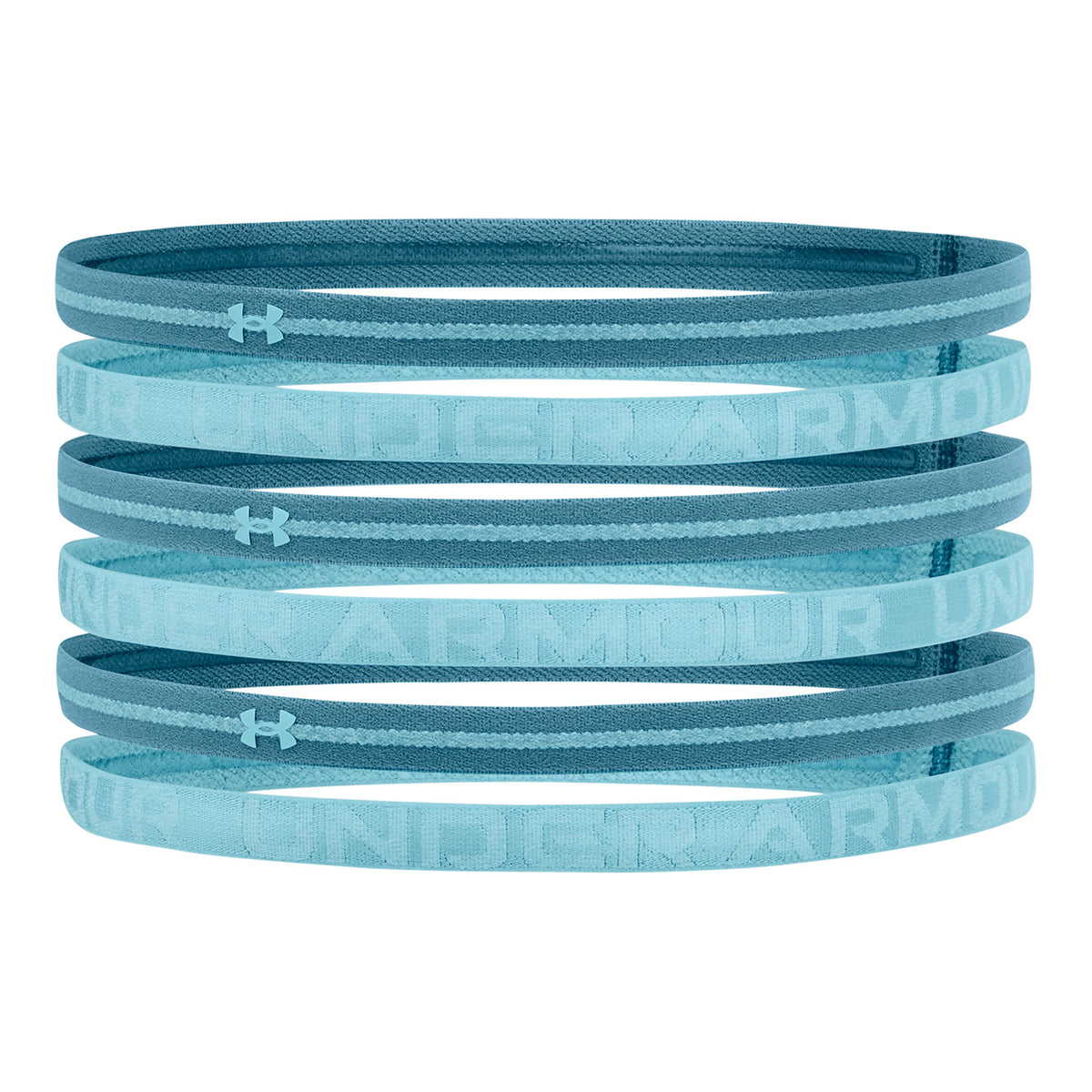 Cintillos UA Heathered Mini para mujer 6-Pack