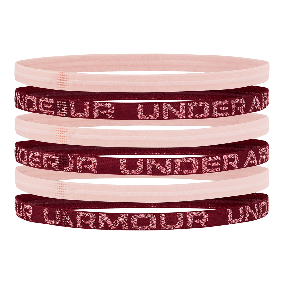 Cintillos UA Heathered Mini para mujer 6-Pack