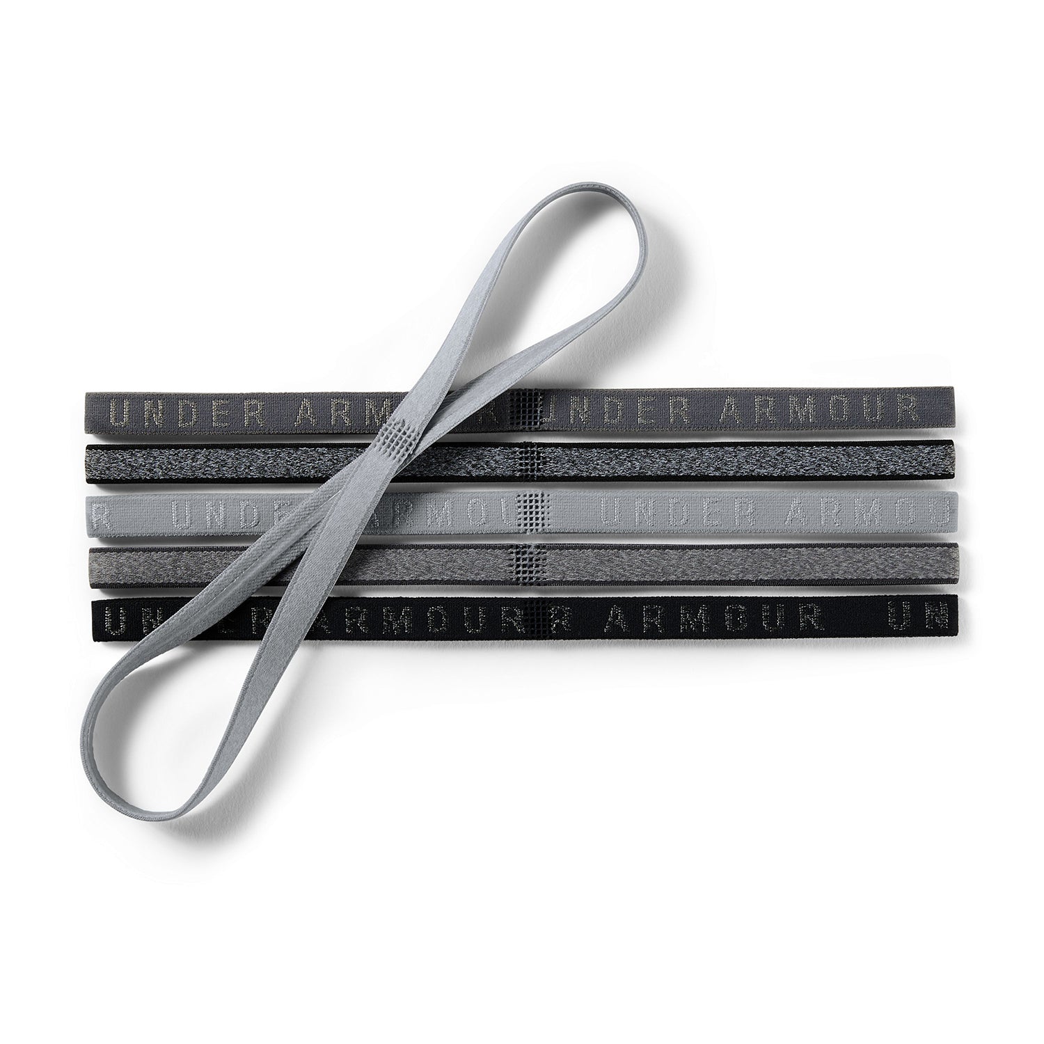 Cintillos UA Heathered Mini para mujer 6-Pack