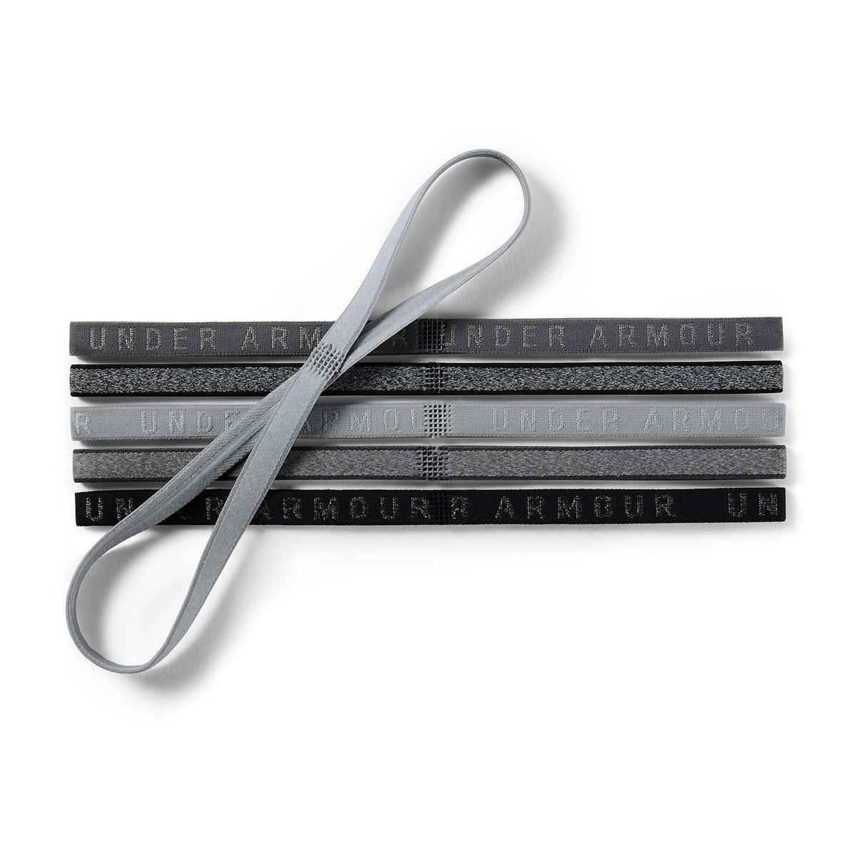 Cintillos UA Heathered Mini para mujer 6-Pack