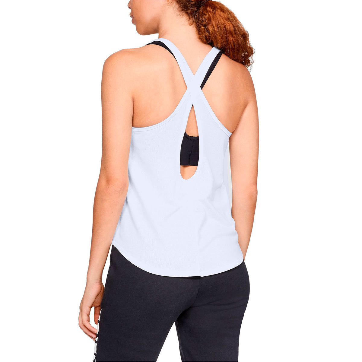 Polera sin Mangas UA Pindot Open Back para Mujer