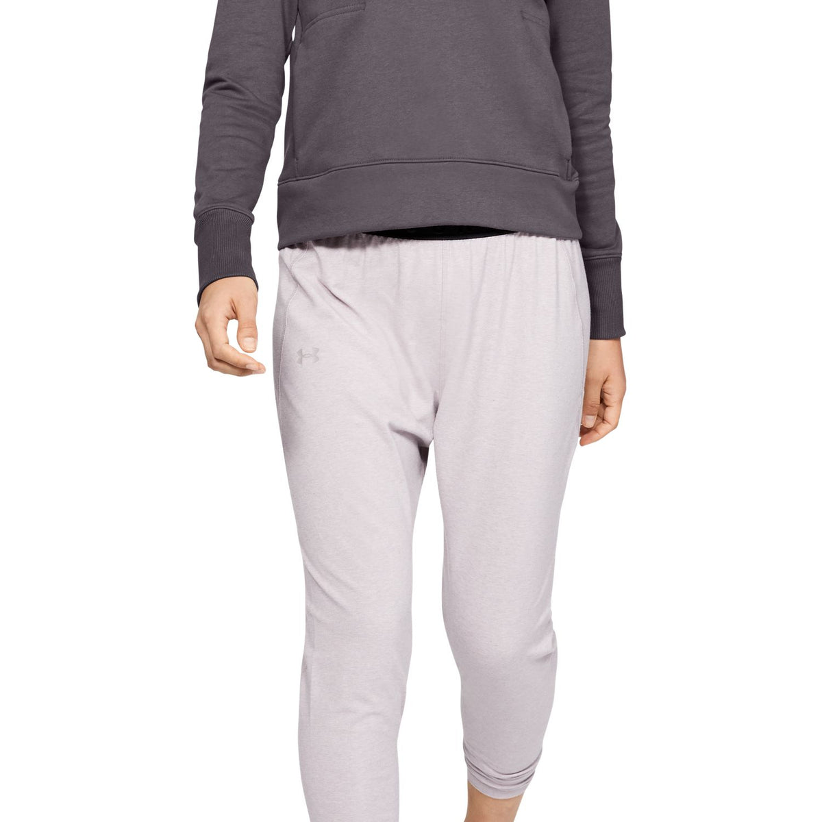 Polerón UA Rival Fleece Logo para Mujer