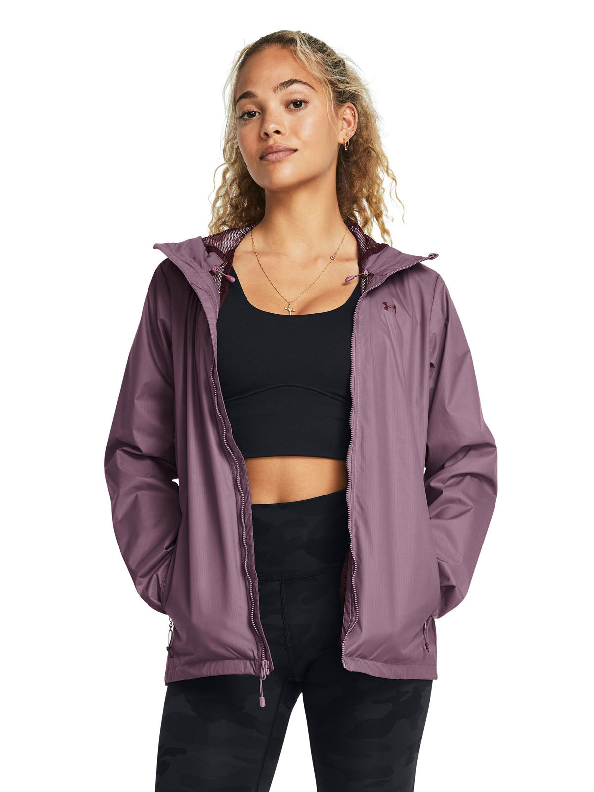 Chaqueta impermeable UA Storm Forefront para mujer
