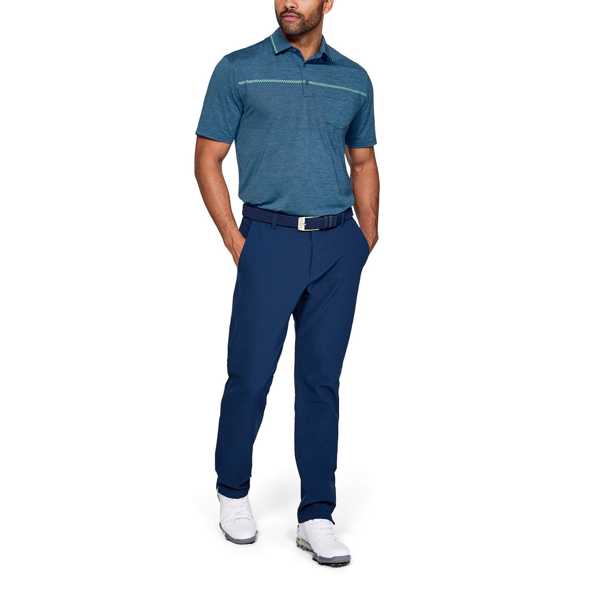 Polera Polo UA Playoff Pocket para Hombre