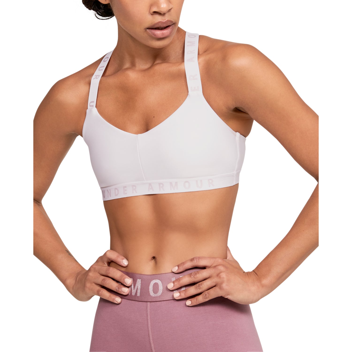Sostén Deportivo UA Wordmark Strappy para Mujer