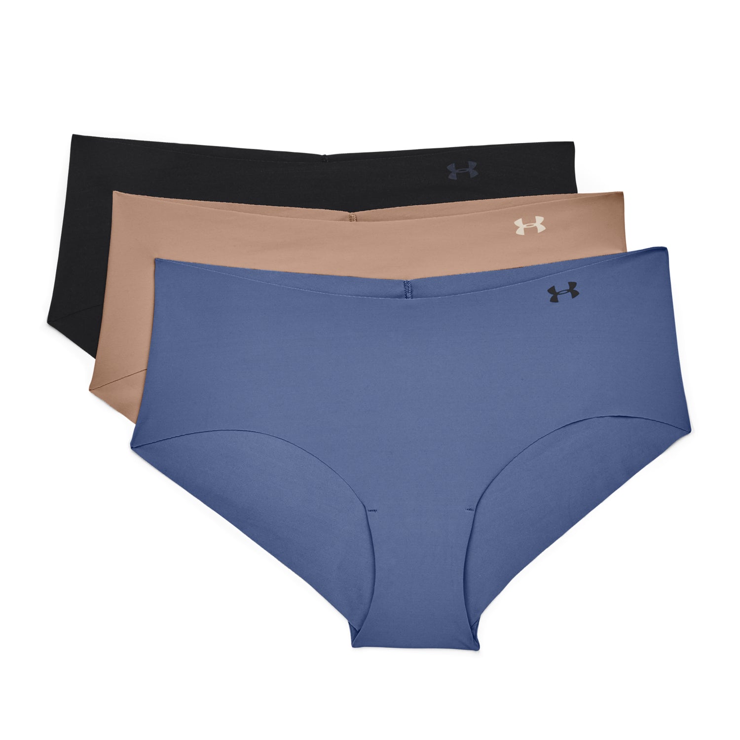 Calzón Pure Stretch Hipster para mujer 3-Pack Under Armour