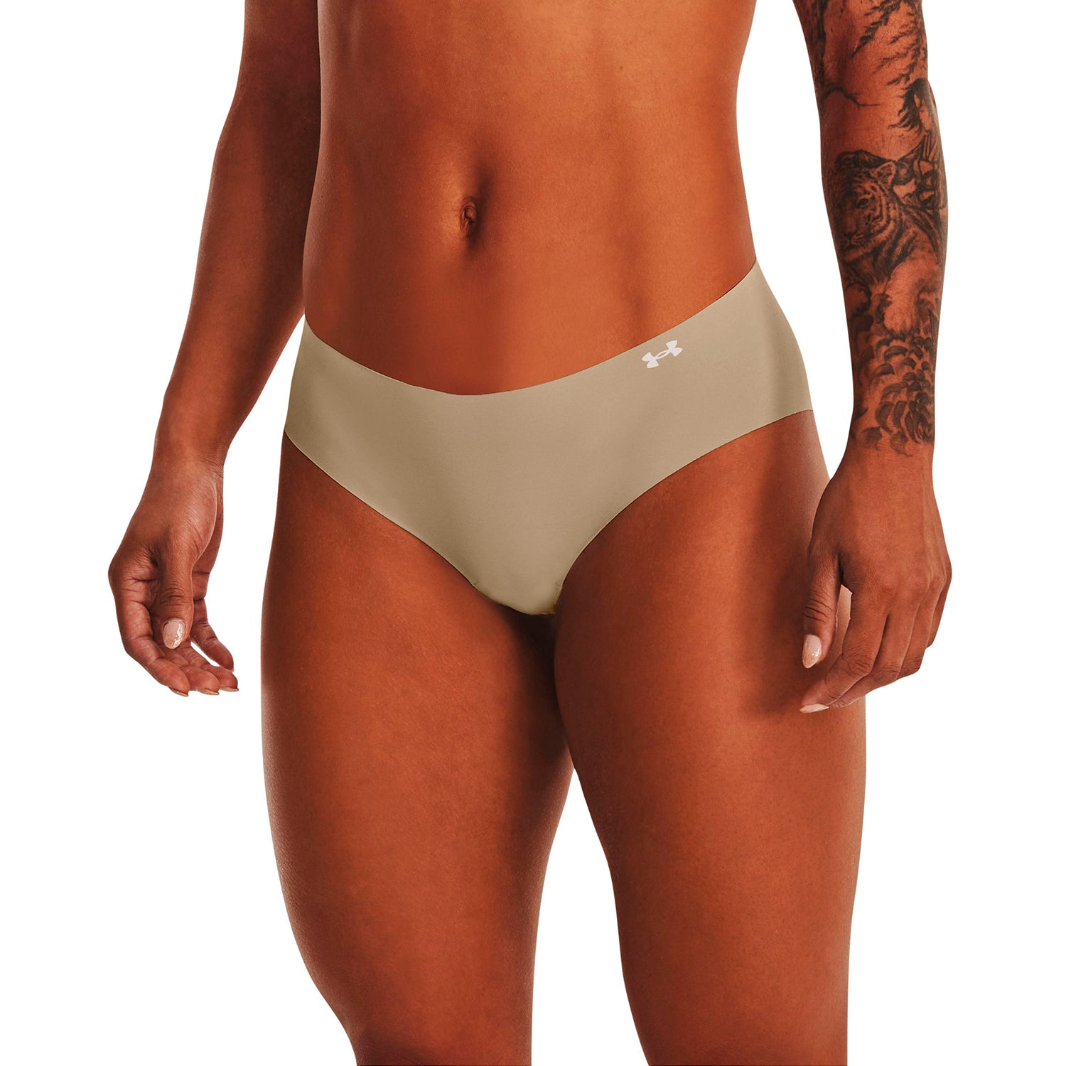 Calzón Pure Stretch Hipster para mujer 3-Pack Under Armour