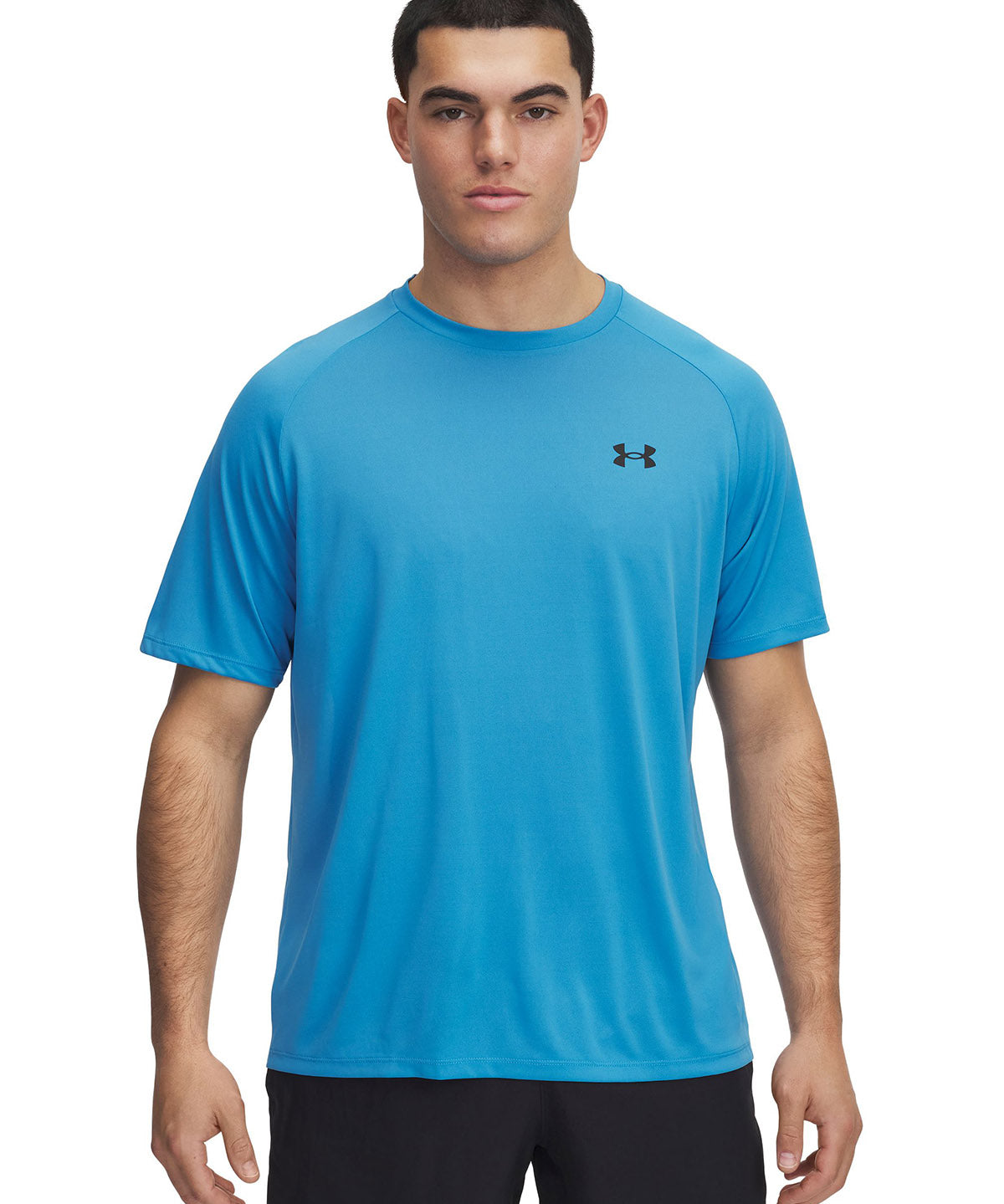 Polera manga corta Under Armour tech 2.0 azul para hombre