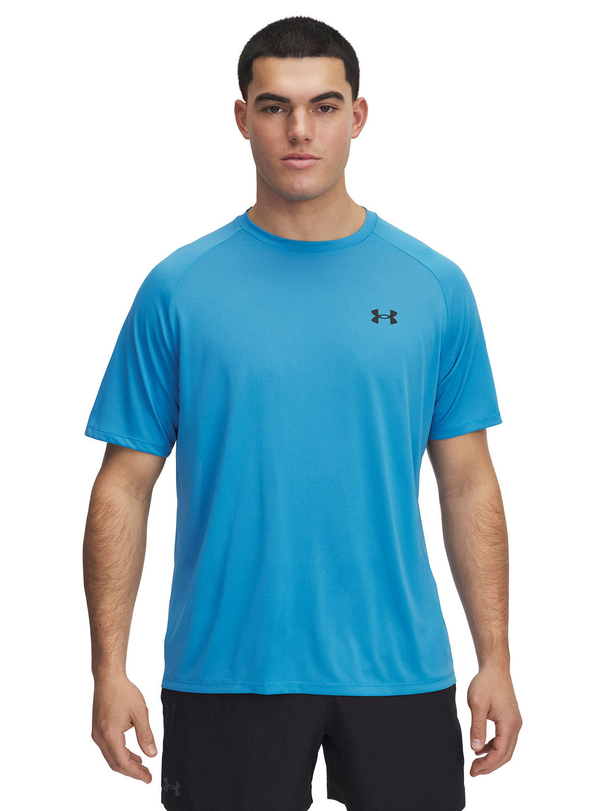 Polera manga corta Under Armour tech 2.0 azul para hombre
