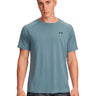 Polera manga corta de entrenamiento para hombre Tech 2.0 azul Under Armour
