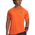 Polera manga corta de entrenamiento para hombre Tech 2.0 naranjo Under Armour