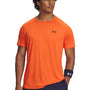 Polera manga corta de entrenamiento para hombre Tech 2.0 naranjo Under Armour