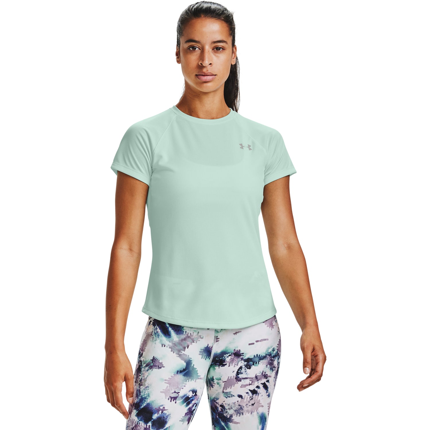 Polera Manga Corta UA Speed Stride para Mujer