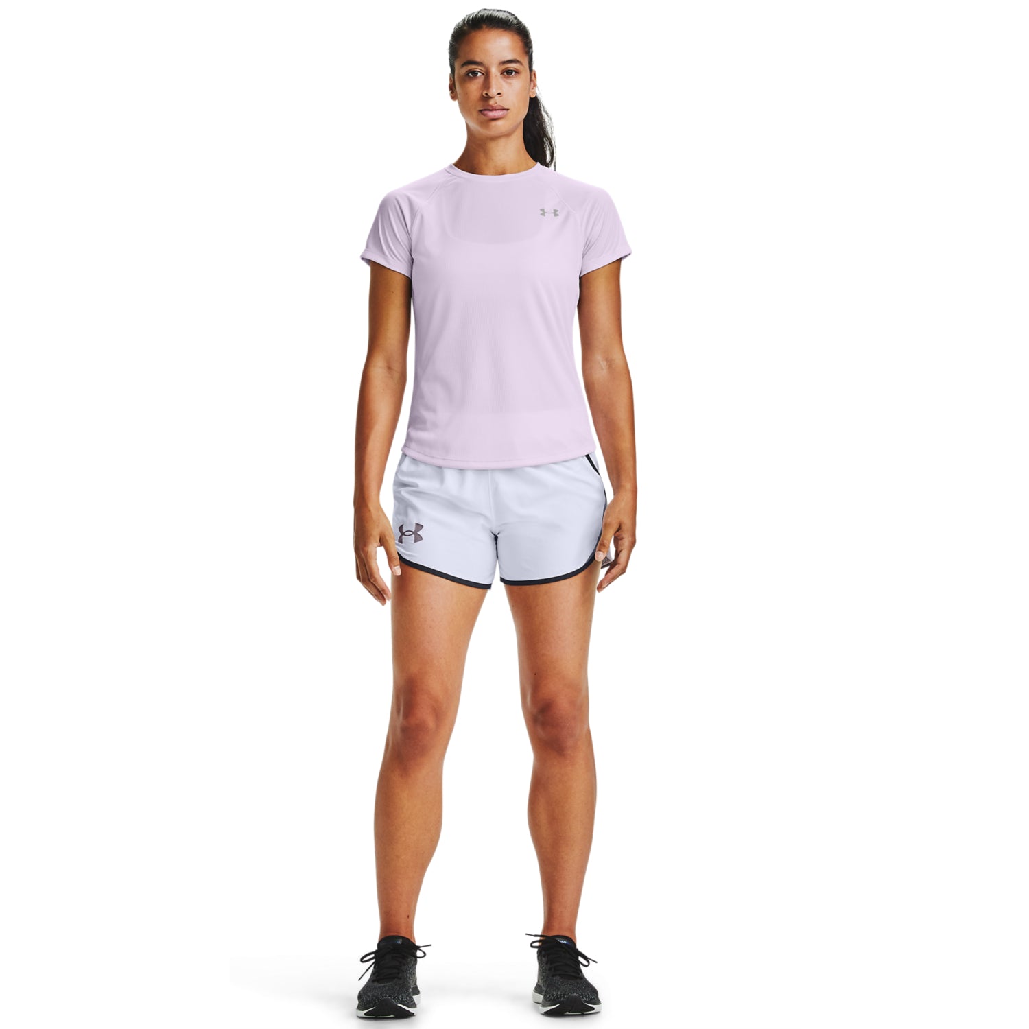 Polera Manga Corta UA Speed Stride para Mujer