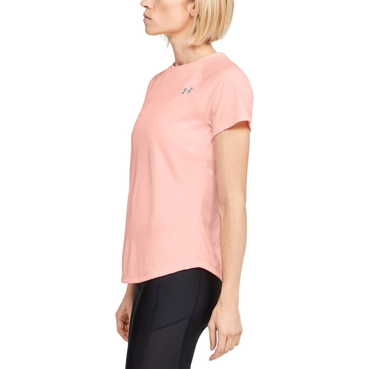 Polera Manga Corta UA Speed Stride para Mujer