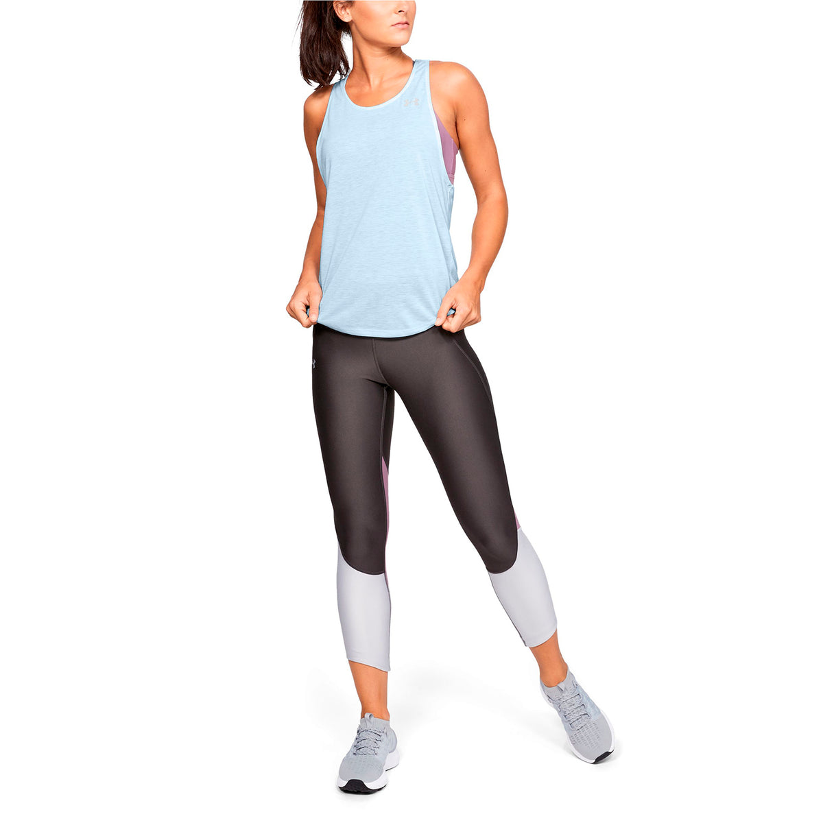 Polera sin Mangas UA Streaker Racer para Mujer