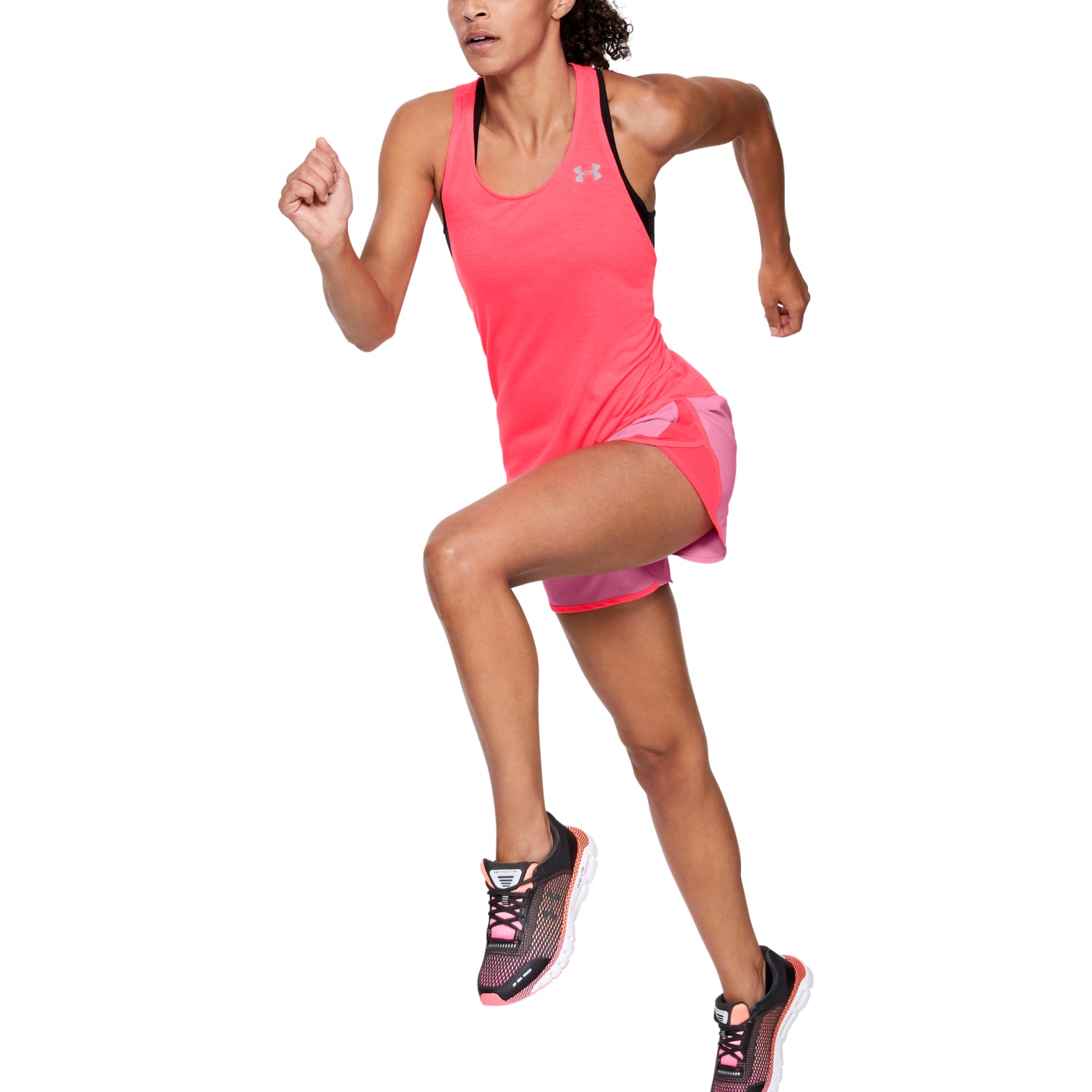 Polera sin Mangas UA Streaker Racer para Mujer