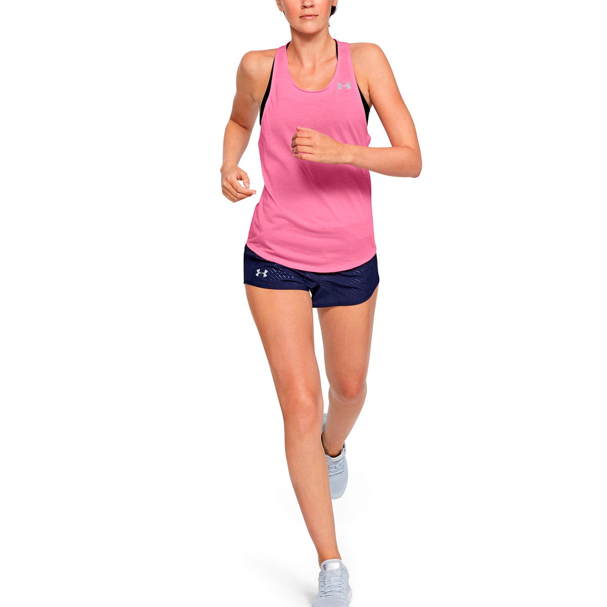 Polera sin Mangas UA Streaker Racer para Mujer