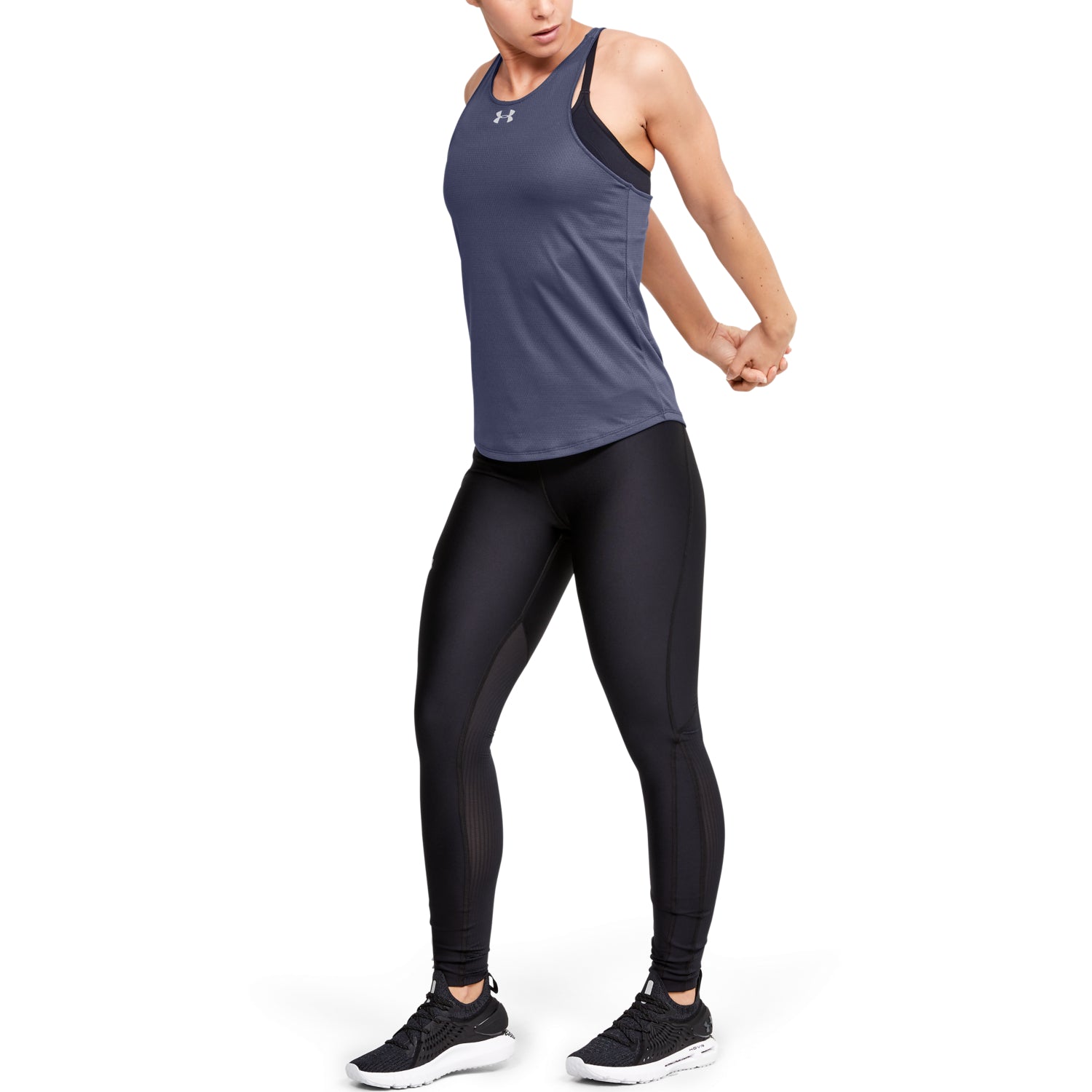 Polera sin Mangas UA Qualifier HexDelta para Mujer