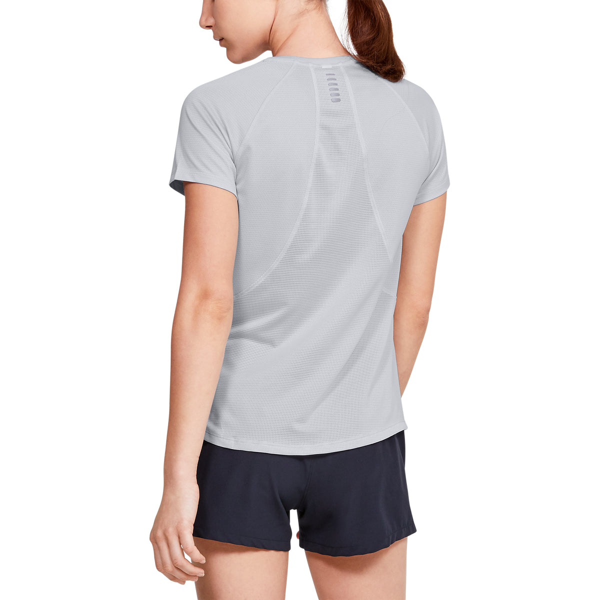 Polera manga corta UA Qualifier HexDelta para mujer