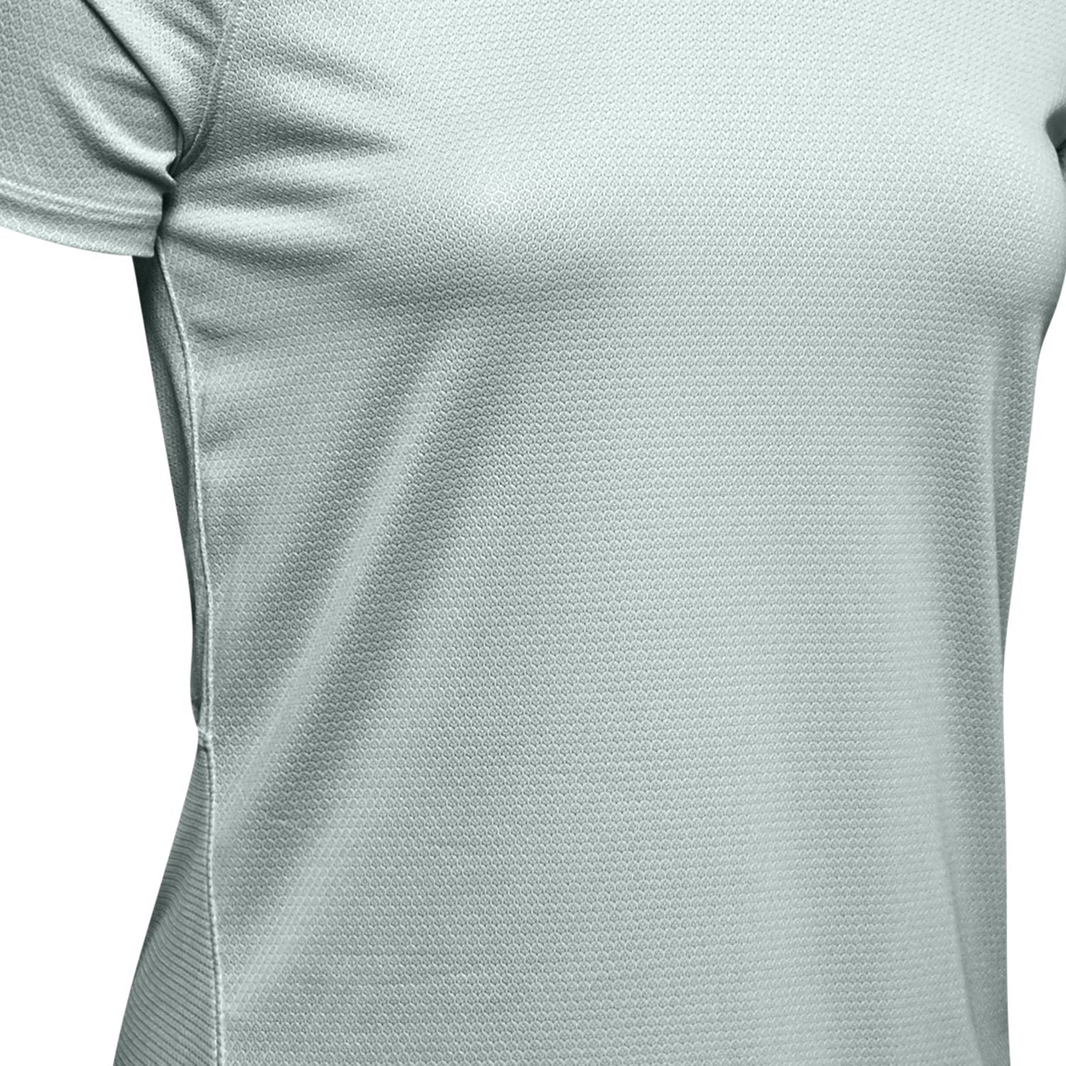Polera manga corta UA Qualifier HexDelta para mujer