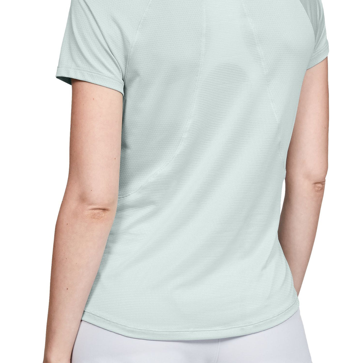 Polera manga corta UA Qualifier HexDelta para mujer