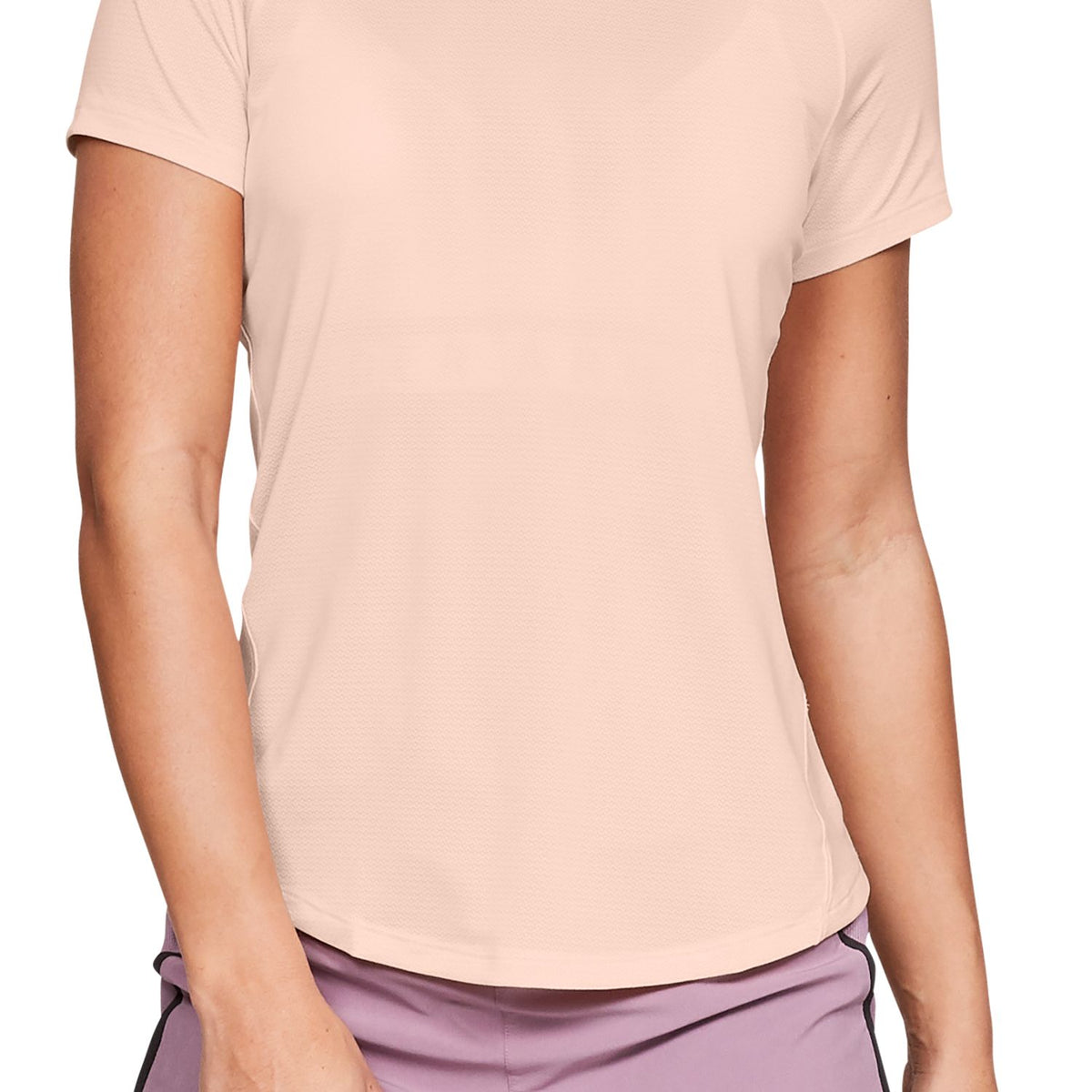 Polera manga corta UA Qualifier HexDelta para mujer