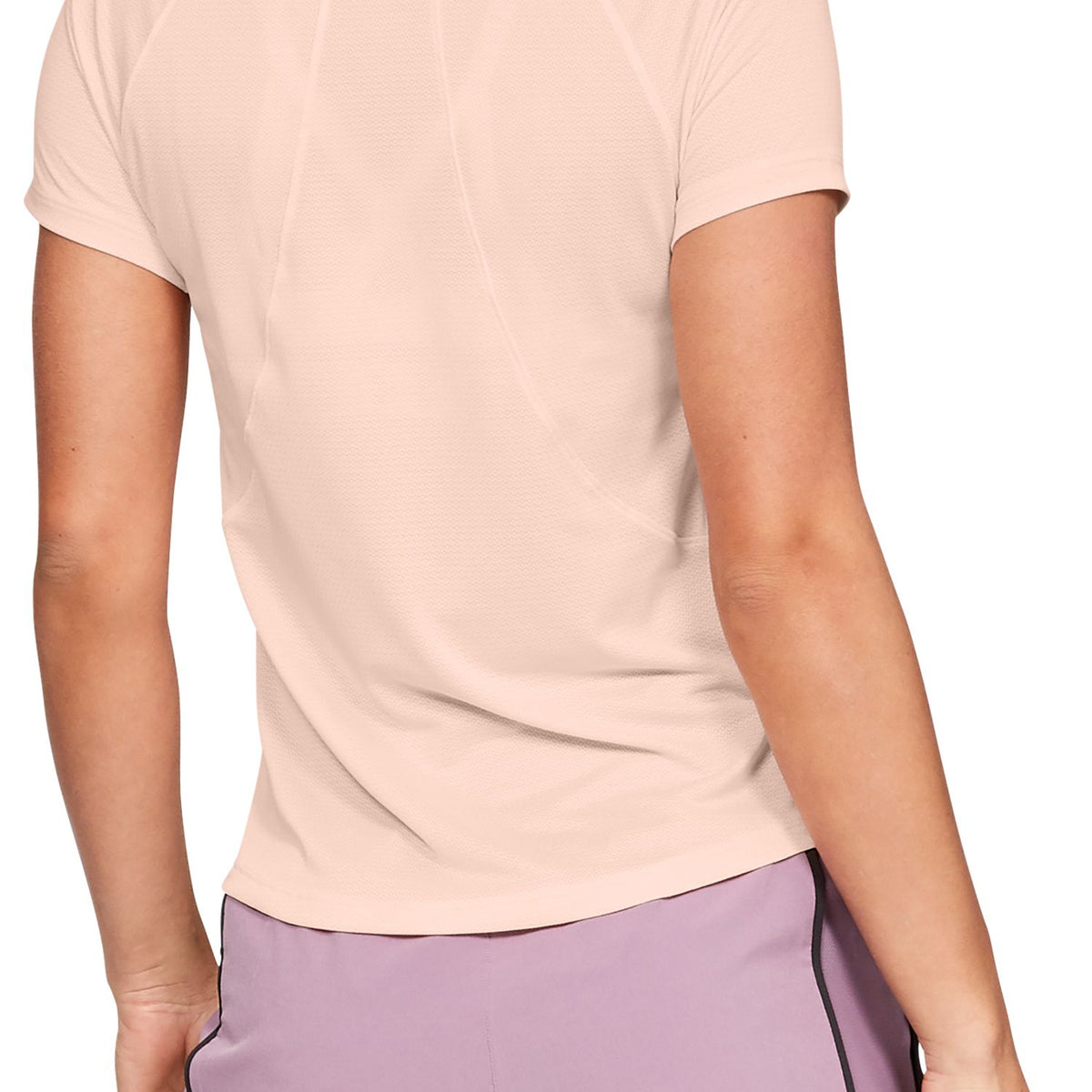 Polera manga corta UA Qualifier HexDelta para mujer