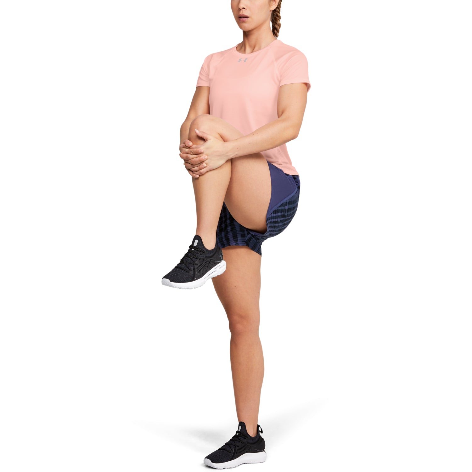 Polera manga corta UA Qualifier HexDelta para mujer