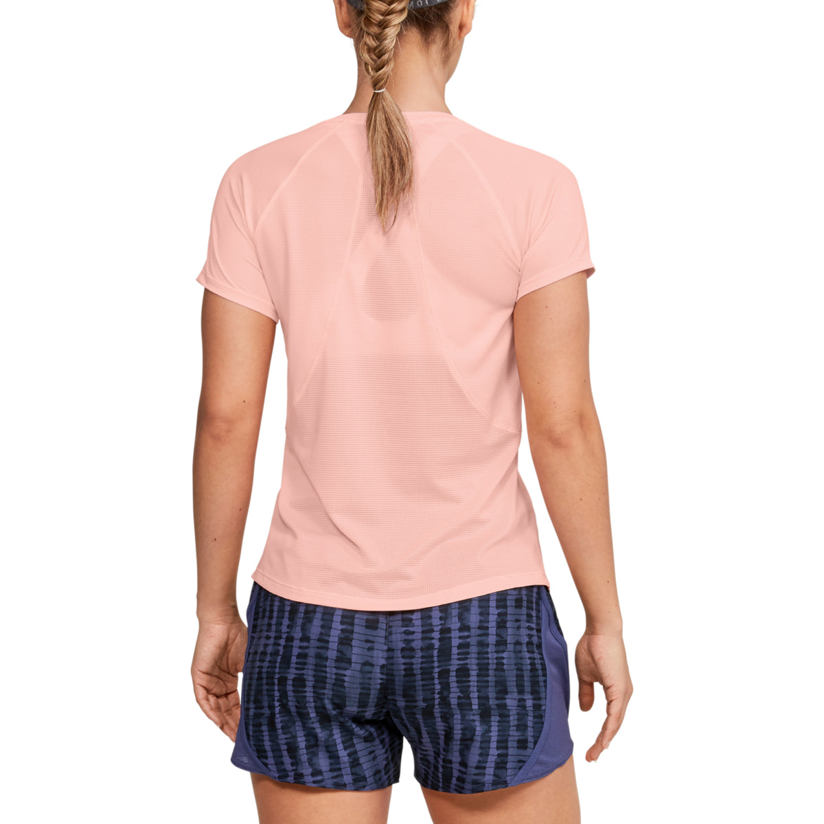 Polera manga corta UA Qualifier HexDelta para mujer