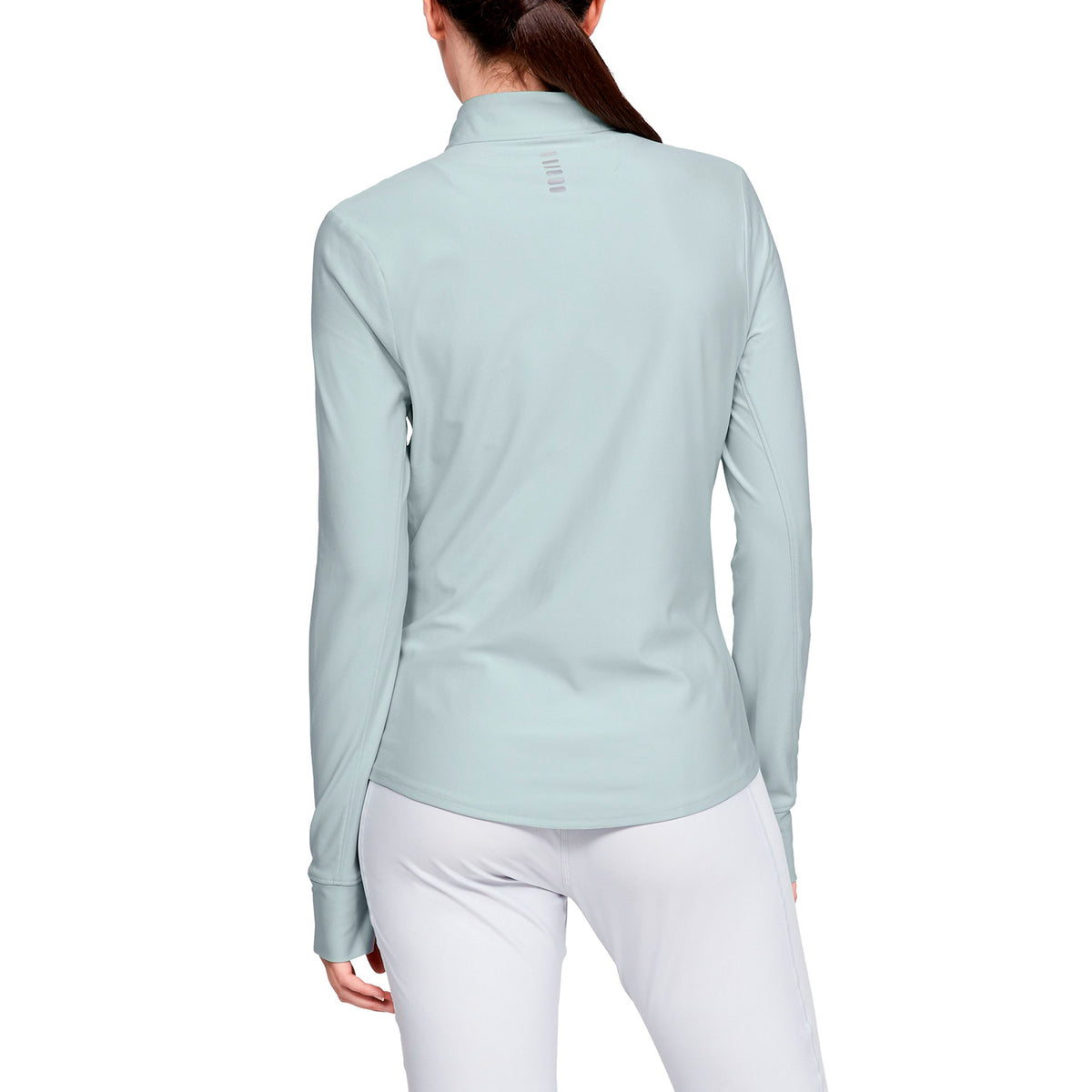 Polerón UA Qualifier ½ con cierre para mujer