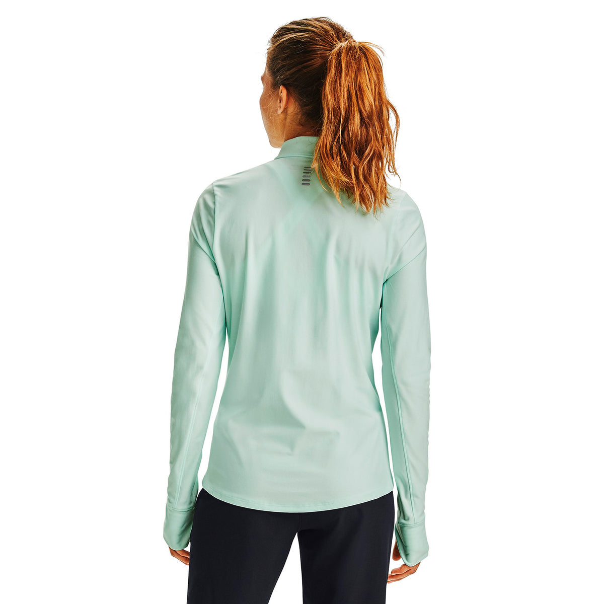 Polerón UA Qualifier ½ con cierre para mujer