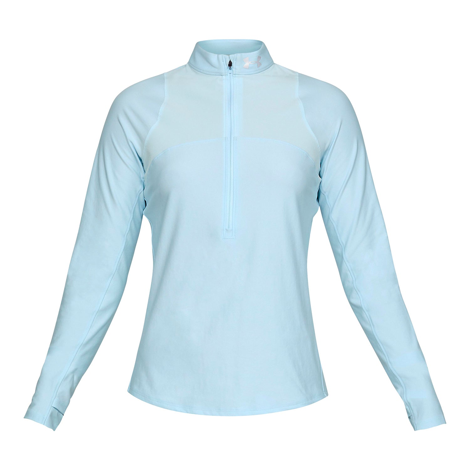 Polerón UA Qualifier ½ con cierre para mujer