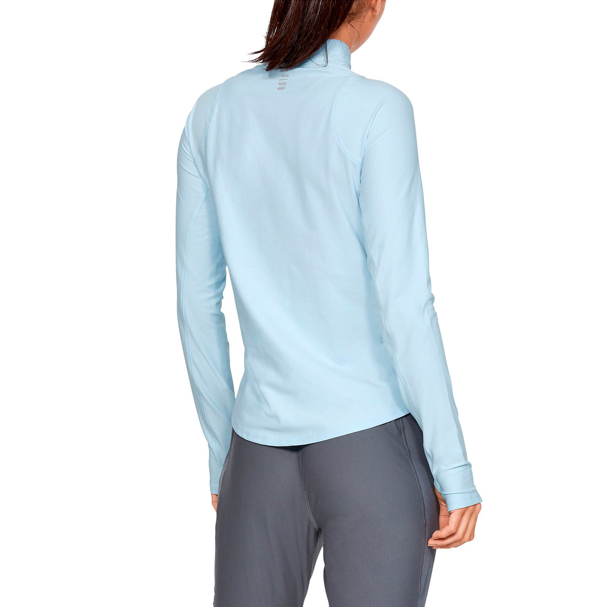 Polerón UA Qualifier ½ con cierre para mujer