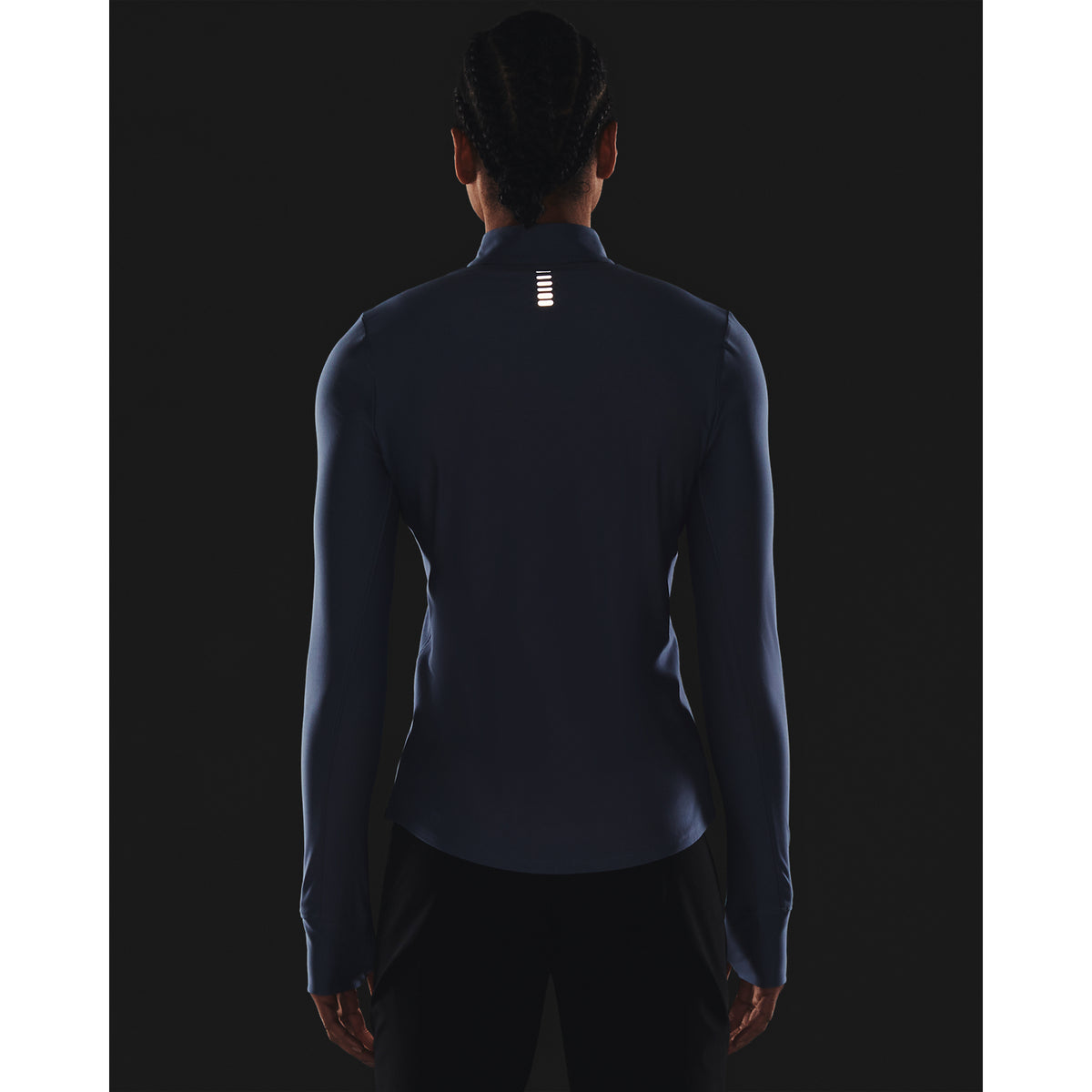 Polerón UA Qualifier ½ con cierre para mujer