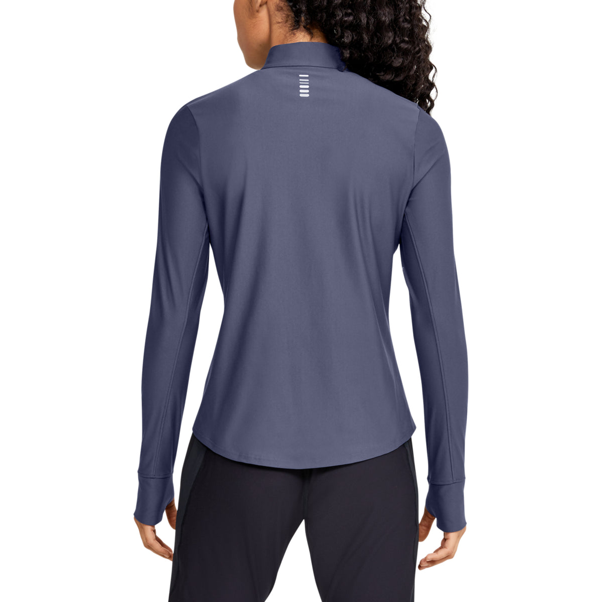 Polerón UA Qualifier ½ con cierre para mujer