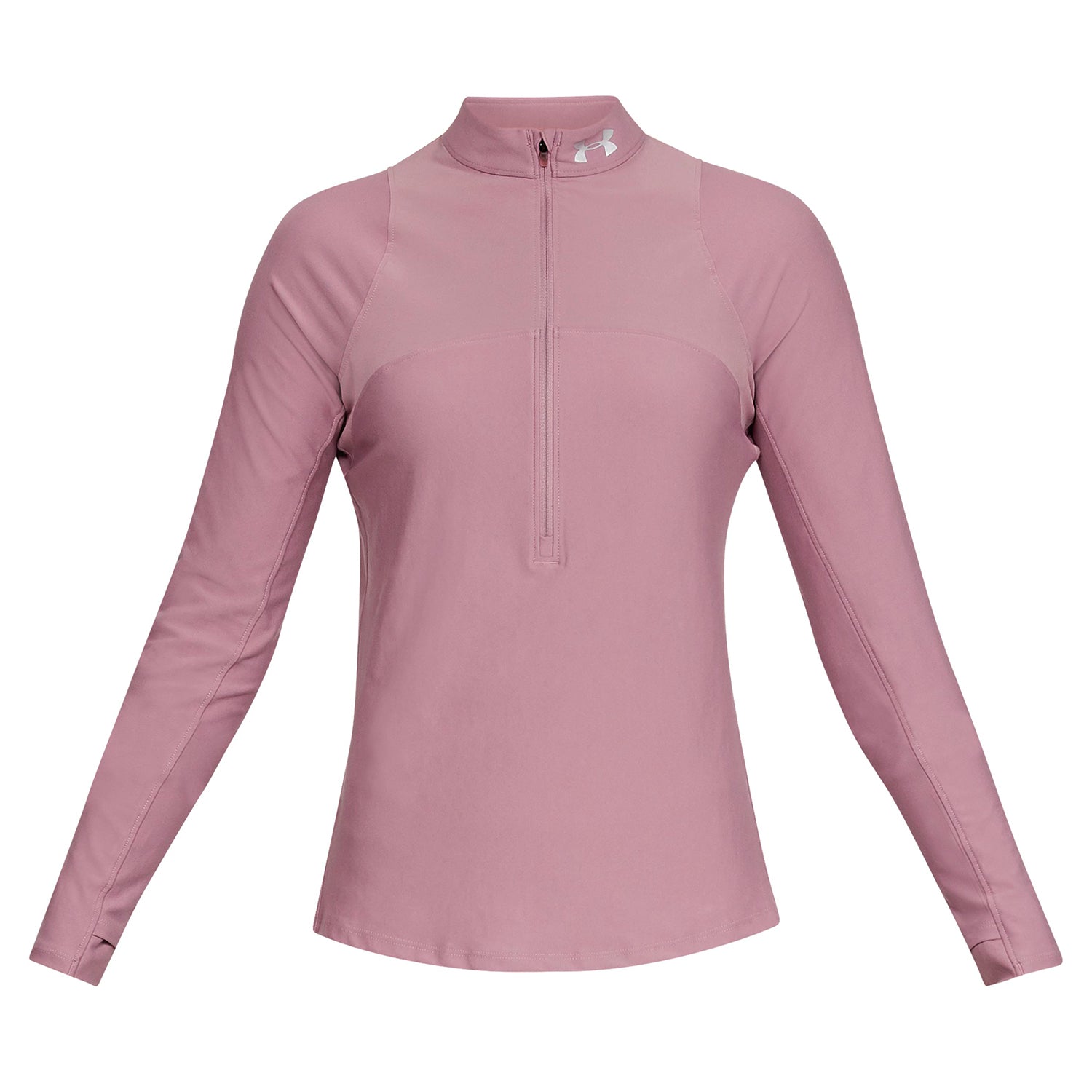 Polerón UA Qualifier ½ con cierre para mujer