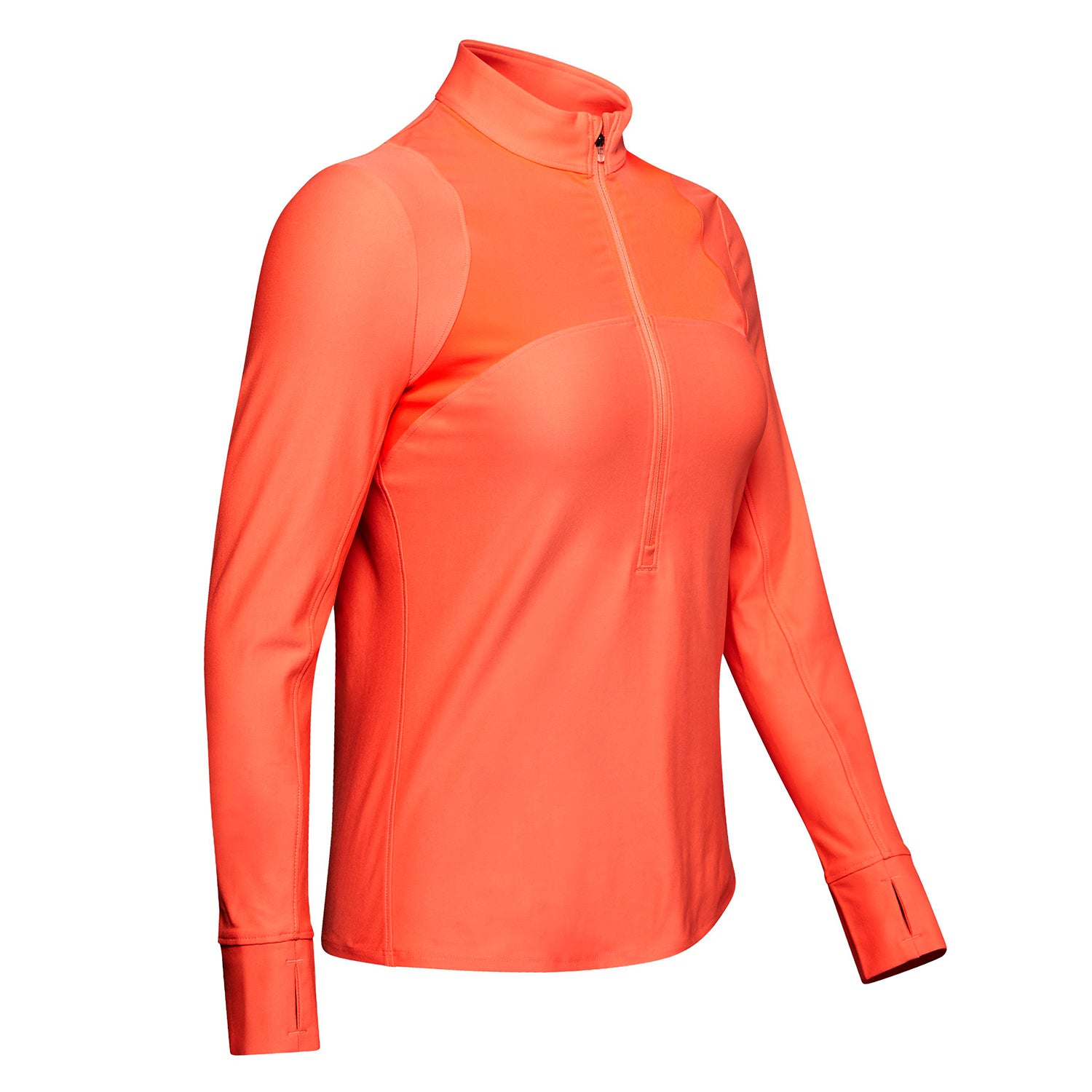 Polerón UA Qualifier ½ con cierre para mujer