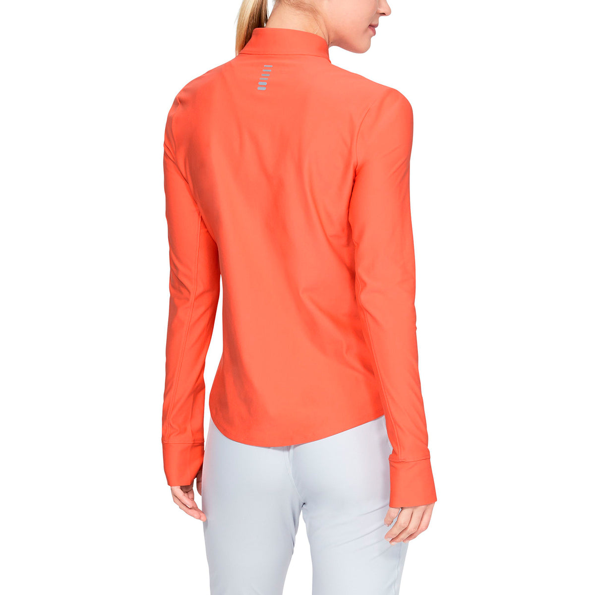 Polerón UA Qualifier ½ con cierre para mujer