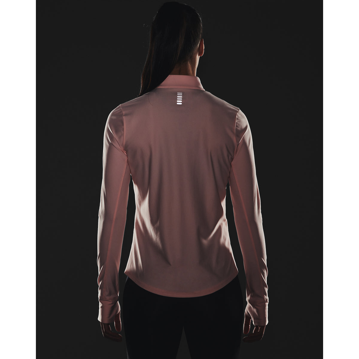 Polerón UA Qualifier ½ con cierre para mujer