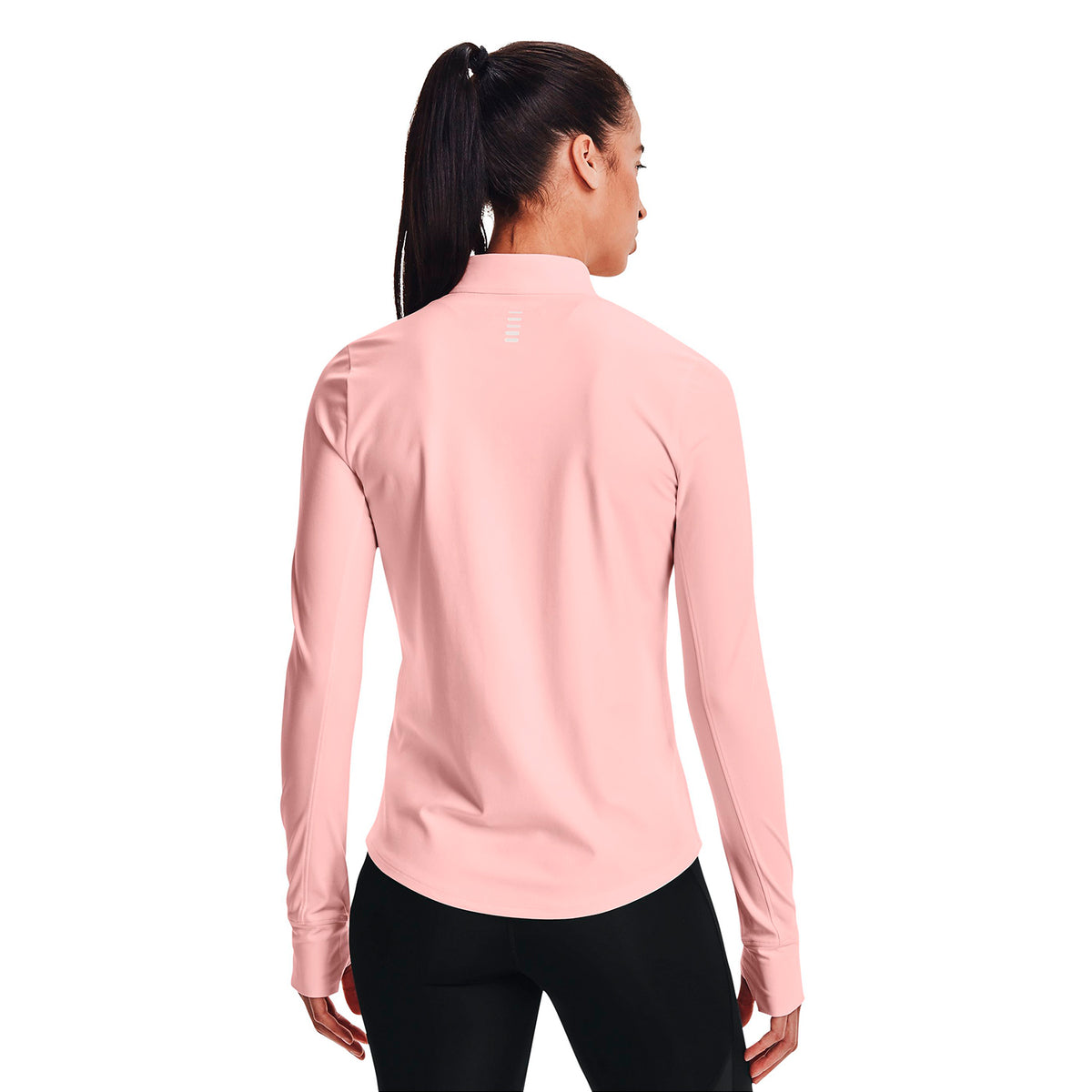 Polerón UA Qualifier ½ con cierre para mujer