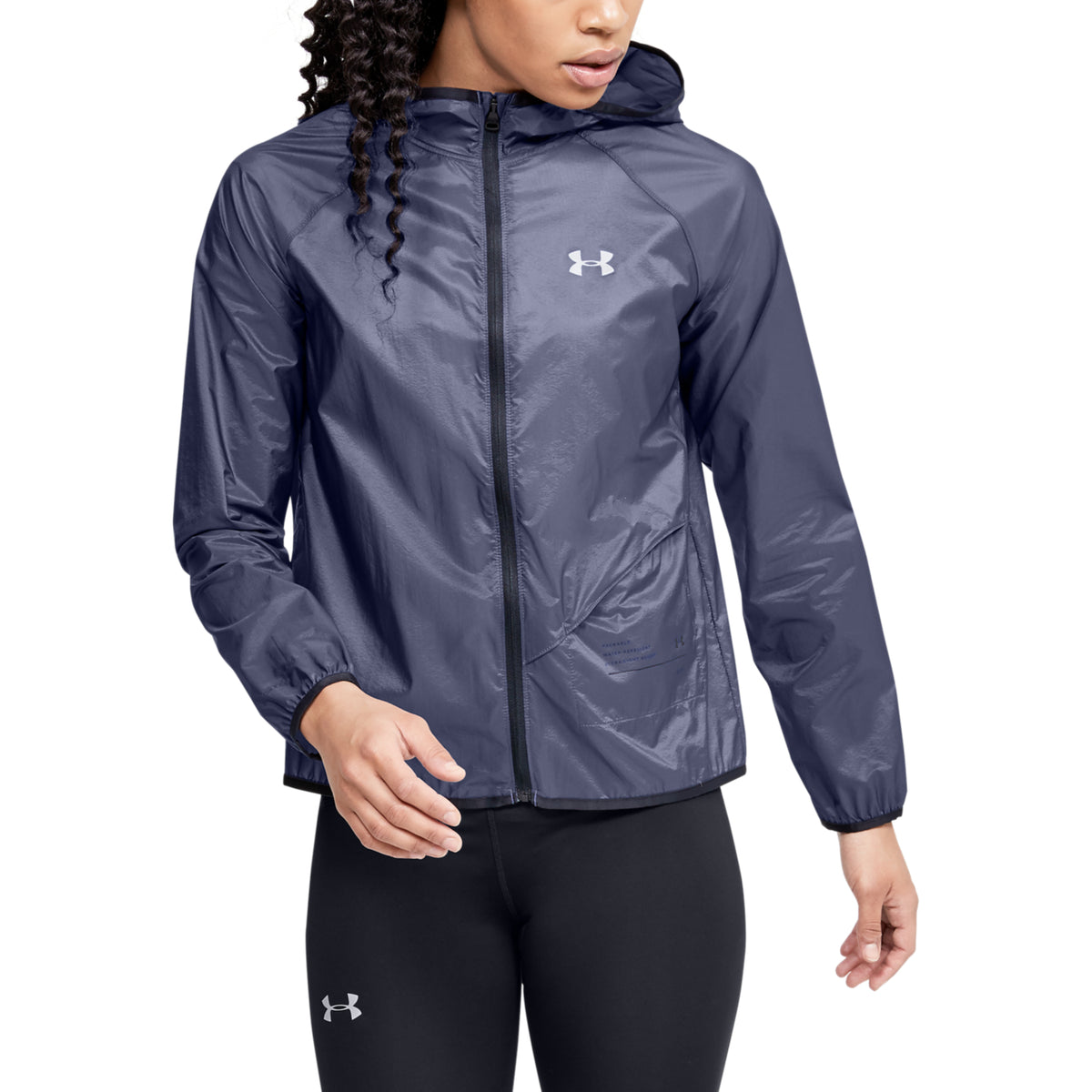 Chaqueta Portátil UA Qualifier Storm para Mujer
