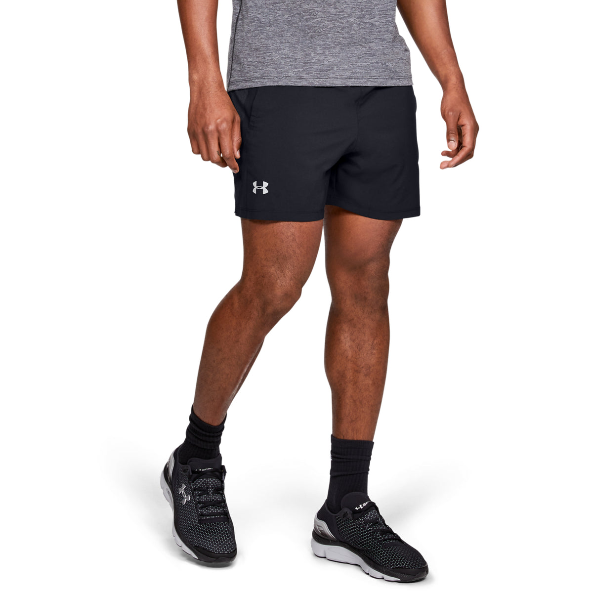 Shorts UA Launch SW 13 cm para hombre