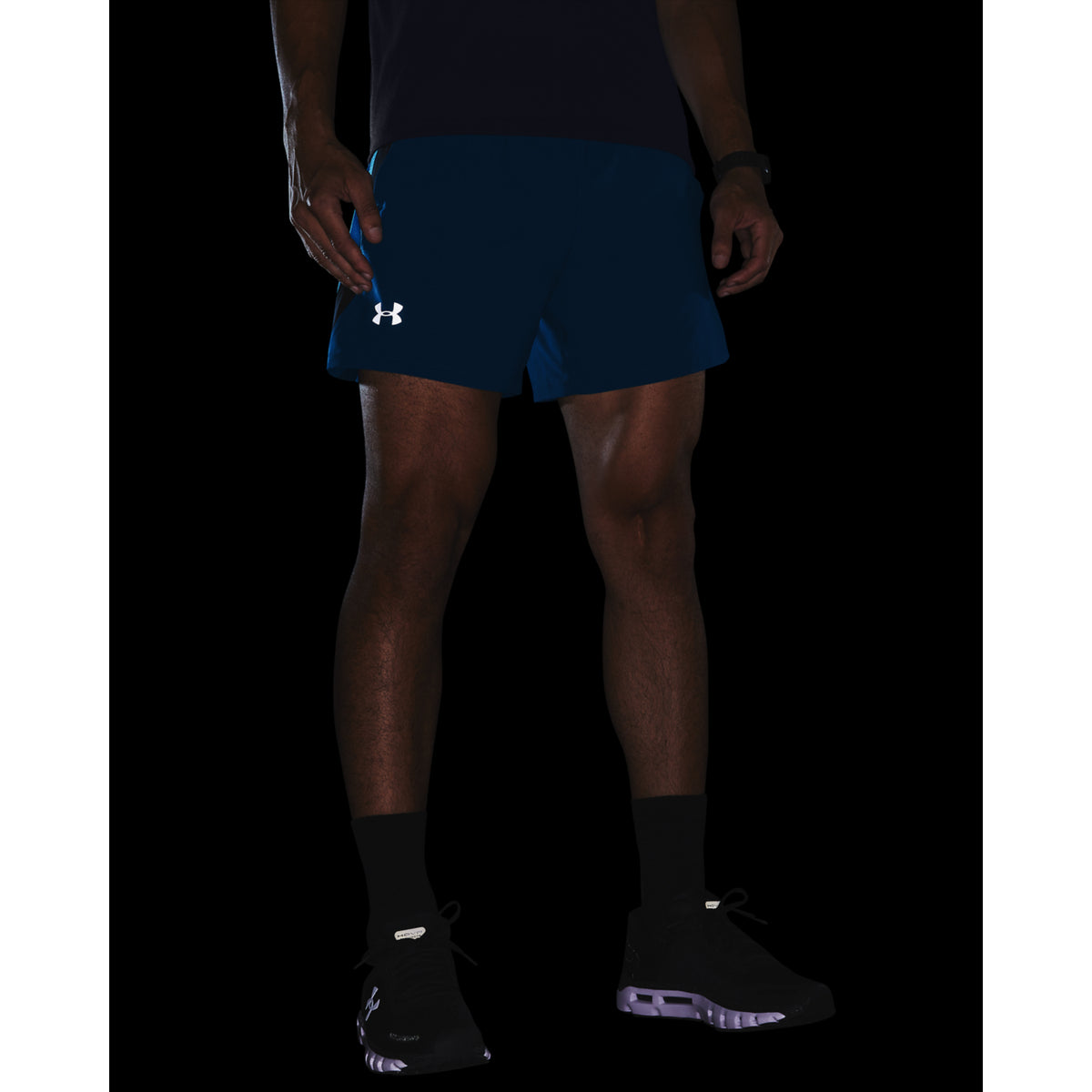 Shorts UA Launch SW 13 cm para hombre