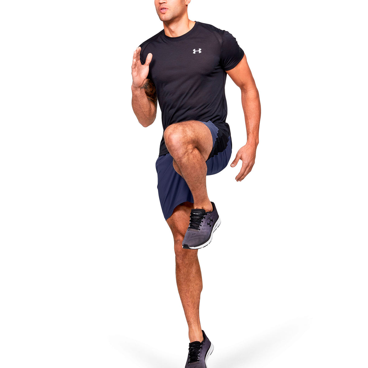 Shorts UA Launch SW 20 cm para hombre