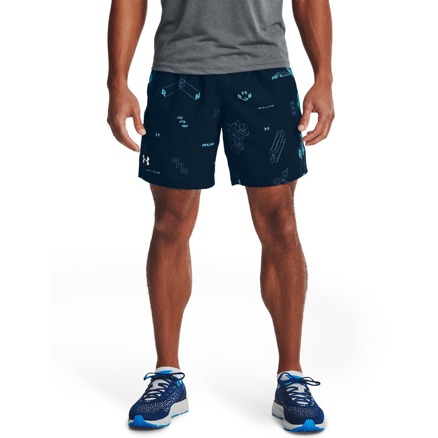 Shorts UA Launch SW 7'' Printed para Hombre