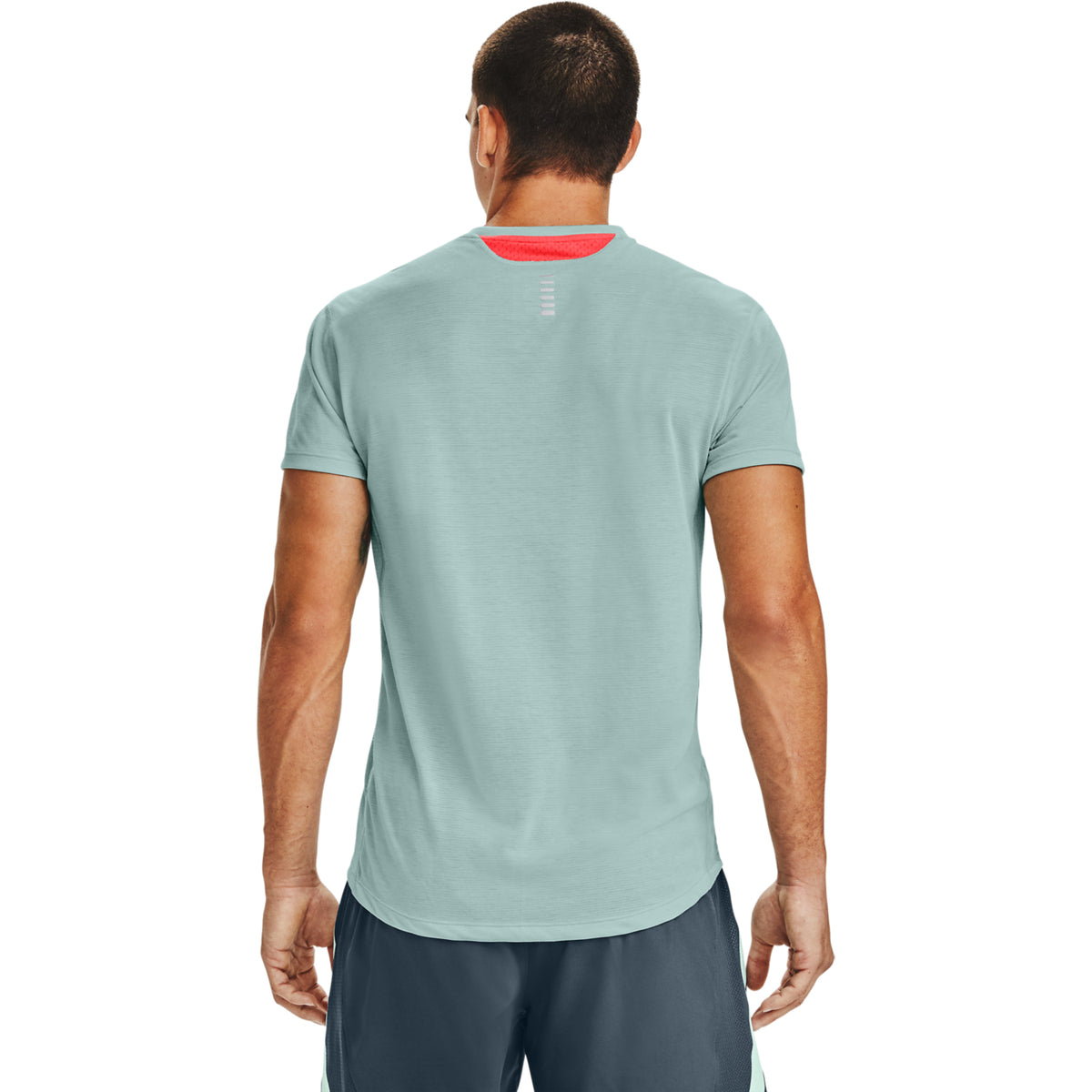 Polera Manga Corta UA Streaker para Hombre