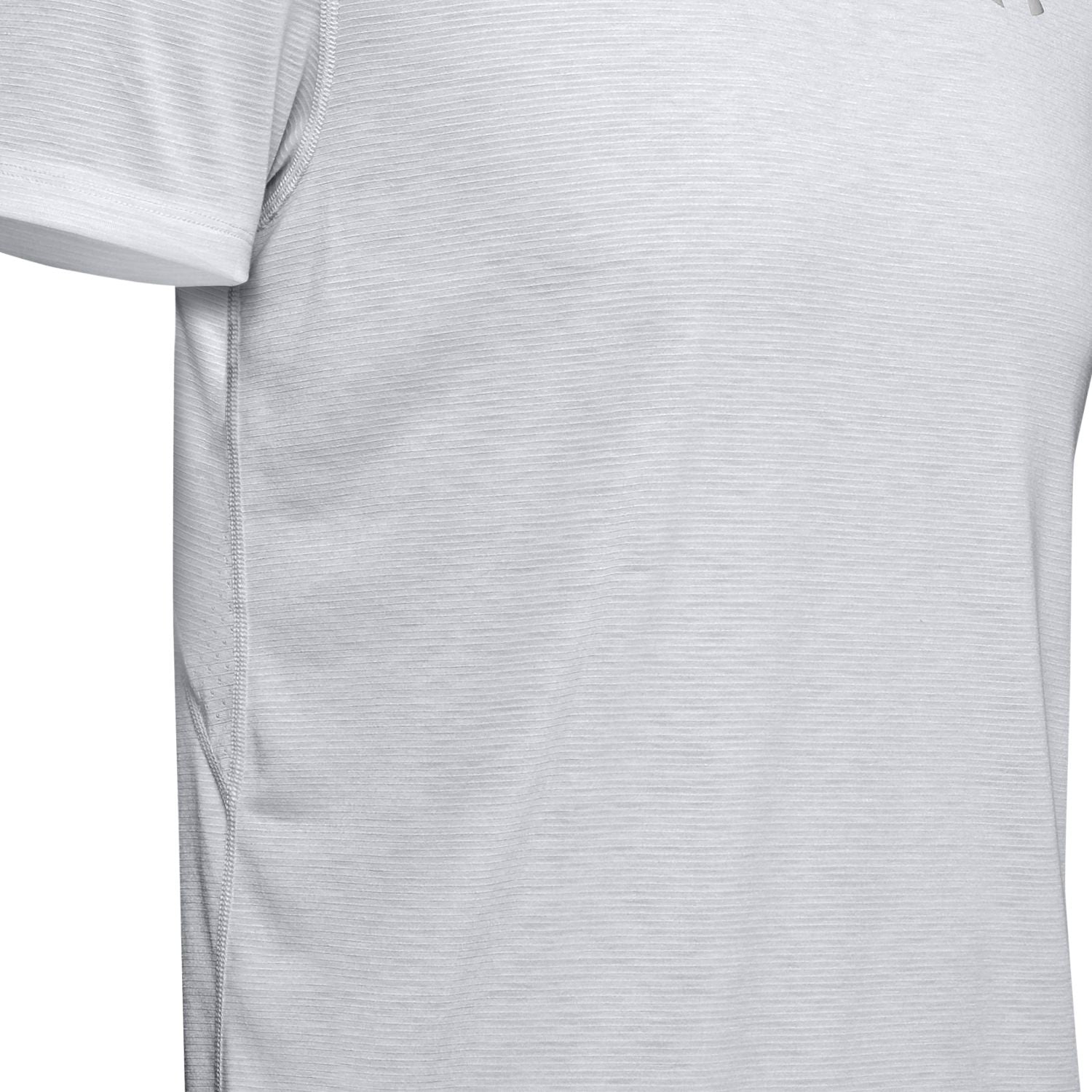 Polera manga corta UA Streaker de cuello en V para hombre