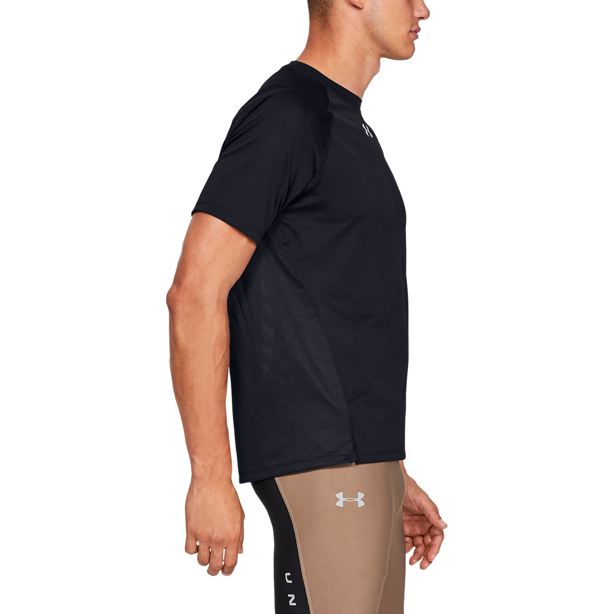 Polera Manga Corta UA Qualifier HexDelta para Hombre