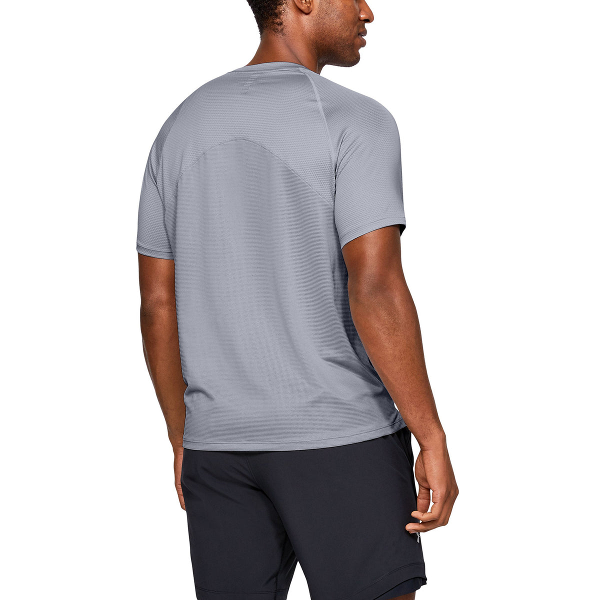 Polera Manga Corta UA Qualifier HexDelta para Hombre